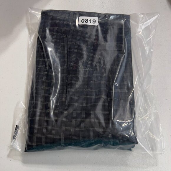 Adidas Mens Plaid Straight Pants Size 36X30 - Picture 11 of 11